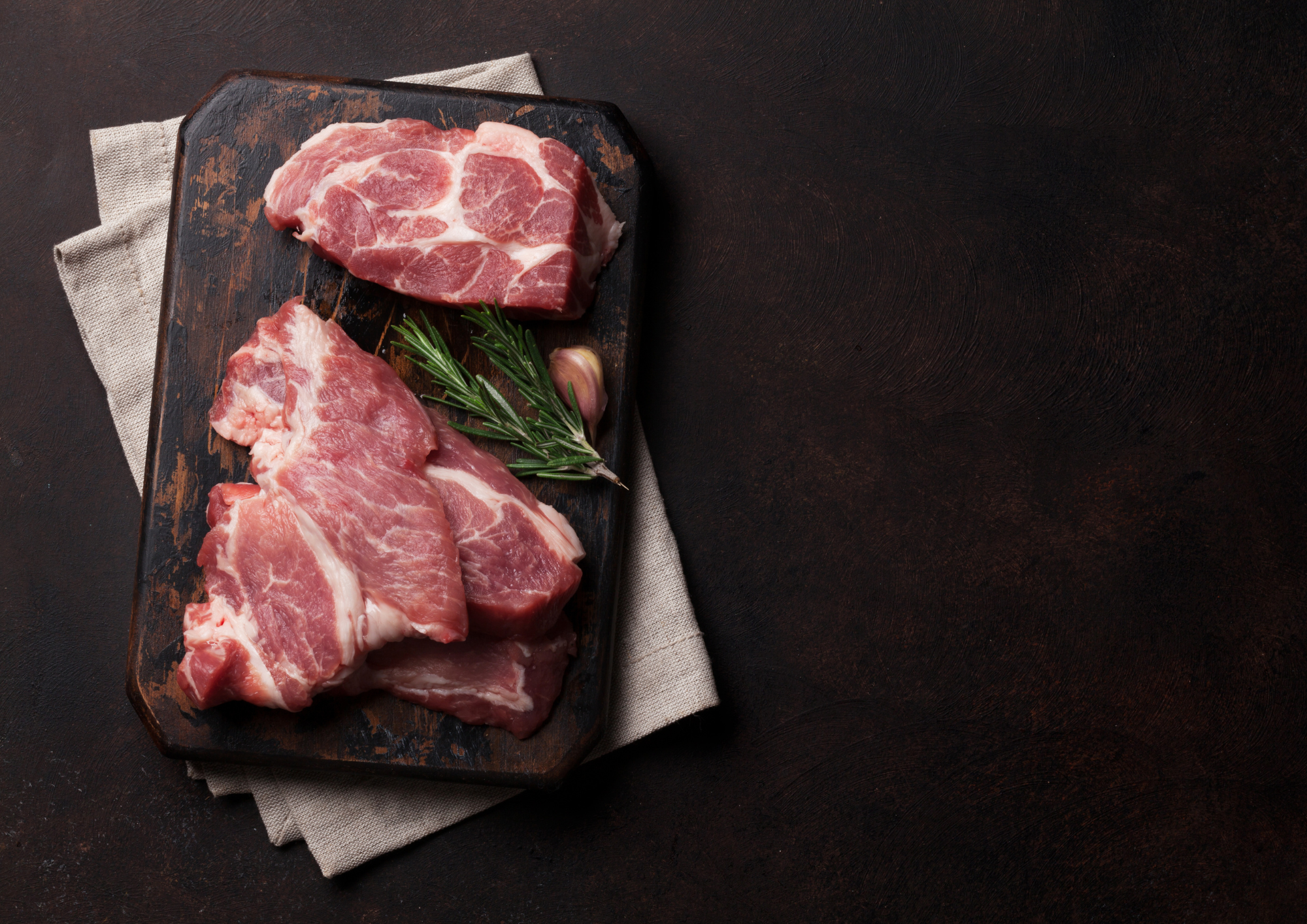 Karkówka wieprzowa na desce